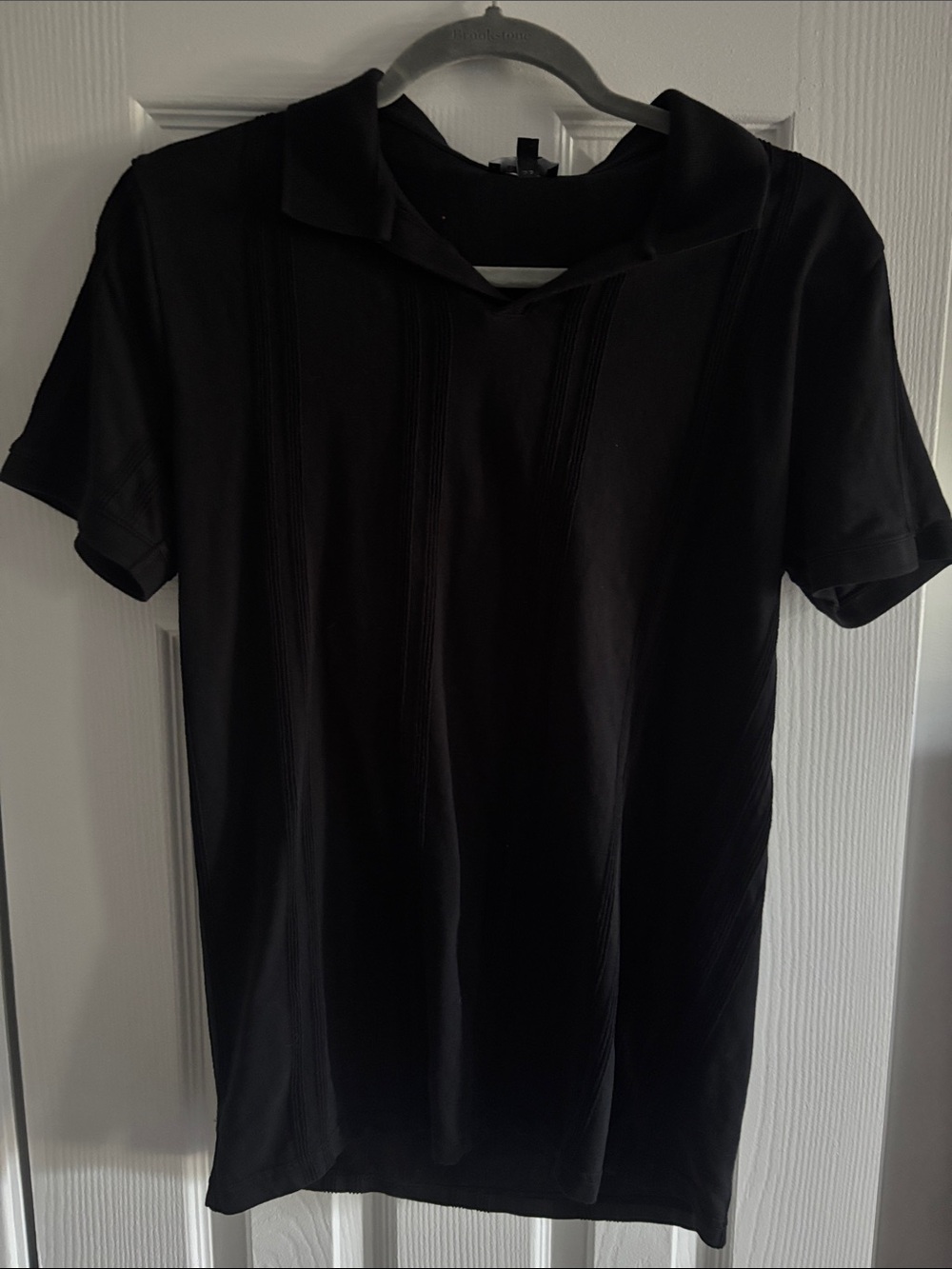Express Black Men's Short-Sleeve Polo
